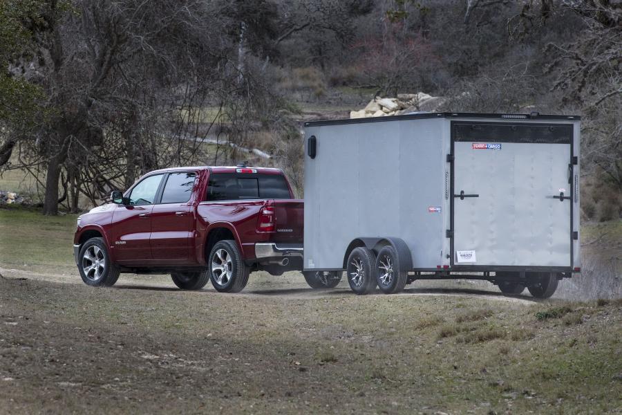  Dodge Ram 1500 Laramie Crew Cab (DT) 2018 года  (фото 5 из 22)